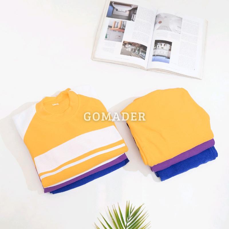 Gomader Setelan Baju Olahraga Sekolah Anak TK/PAUD Kuljur Biru Benhur Seragam bola 3