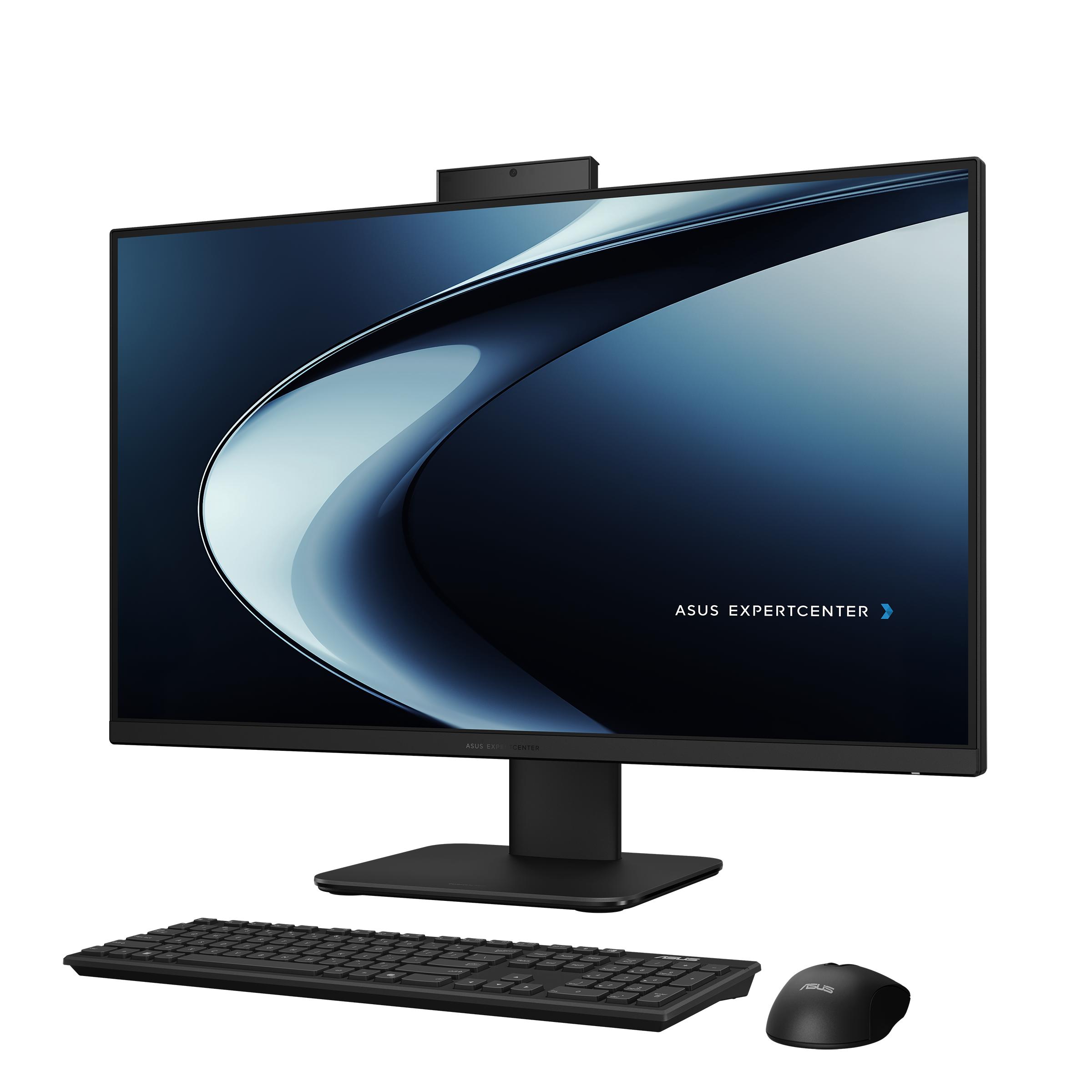 ASUS ExpertCenter P470 [P470VAT-B7112WSH] 27" FHD Touch/intel 7-240H/DDR5 16G/1TB PCIe SSD G4/Win 11 Home +OHS'24+M365/2YOSS (1Y ADP)/Black  (HAS Stand/IR Cam/TPM/WiFi 6E/Wireless KB&MS/HDMI-in/Mcfee)