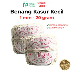 Benang Kasur Cap Peniti Benang Kasur Kecil Tali Kasur Rami Yarn Tali Bendera Default Warna