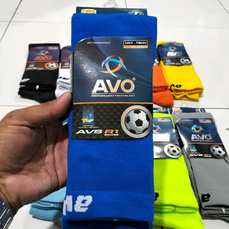 KAOS KAKI AVO SEPAK BOLA DAN FUTSAL TERSEDIA BERBAGAI PILIHAN WARNA Mulai dari Abu dll. 1