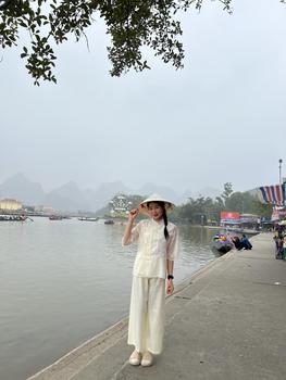 Product Review of Đồ Lam, Pháp Phục Lễ Chùa Vải Voan Tơ Thêu Chim Hạc Vạt Chéo Sang Trọng - Pháp Phục Tuệ Anh Nữ Áo from ⭐**️ 0