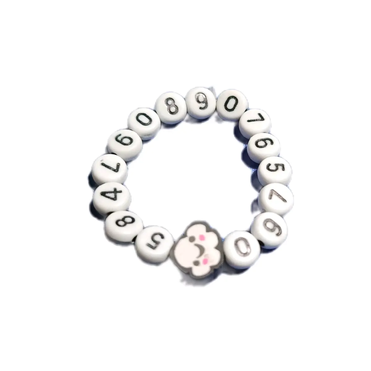 Gelang Anak Lucu Motif Angka (Custom) - Fashion Kostum Anak