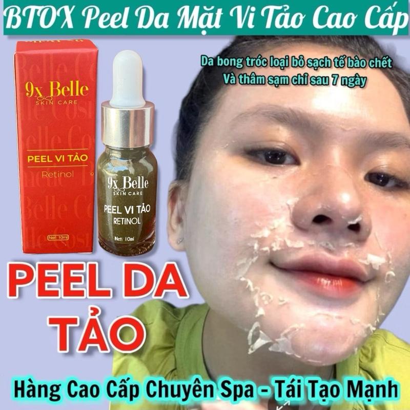 PEEL DA MẶT VI TẢO CAO CẤP tẩy da chết giảm mụn thâm nám tàn nhang thay da sinh học peel lột da retinol