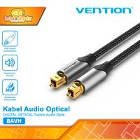 Gambar VENTION KABEL AUDIO DIGITAL OPTICAL Toslink Audio Optik Metal Braided Gray - BAVH dari Techno Computer Bali Kota Denpasar 1 Tokopedia