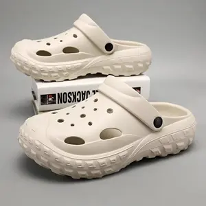 Sandal Clog Pria Wanita Terbaru 2026 Sol Tebal Empuk Seperti Bantalan Udara Anti Slip Kuat Tahan Lama Nyaman Dipakai Seharian Ukuran 36-45 Cocok Semua Ukuran Kaki