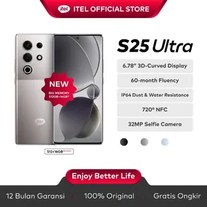Official itel S25 ULTRA 8+8/ 512GB - 6.78"FHD+ Amoled 3D 120hz - 6.9mm Ultra Slim Design - NFC - IP64