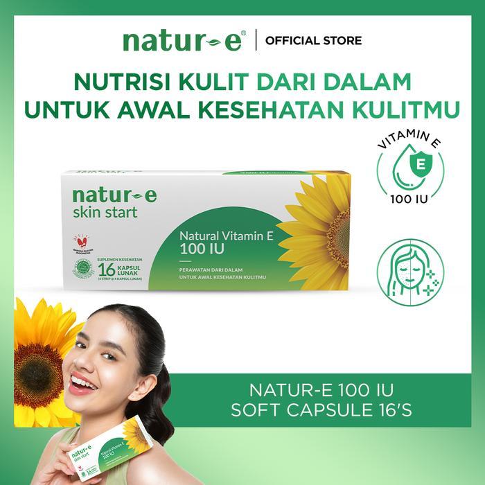 Gambar NATUR E 100 IU 16'S NATURAL VITAMIN E- Penyubur kandungan & anti aging dari Medica Online Kab. Sidoarjo Tokopedia