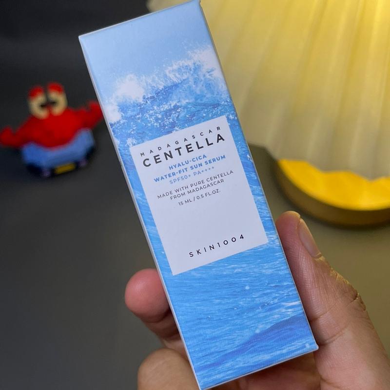 SKIN1004 Madagascar Centella Hyalu-Cica Water-Fit Sun Serum 15ml dan 50ml SPF50 PA++++ 1