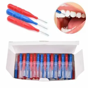 SIKAT KECIL ORTHO PEMBERSIH SELA BEHEL GIGI INTERDENTAL BRUSH 1PCS SIKAT BEHEL TUSUK GIGI TOOTH