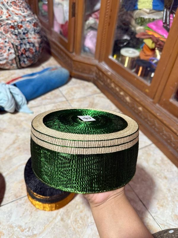 Product Introduction of Songko recca tembaga warna hijau nomor 7 dan 5 2