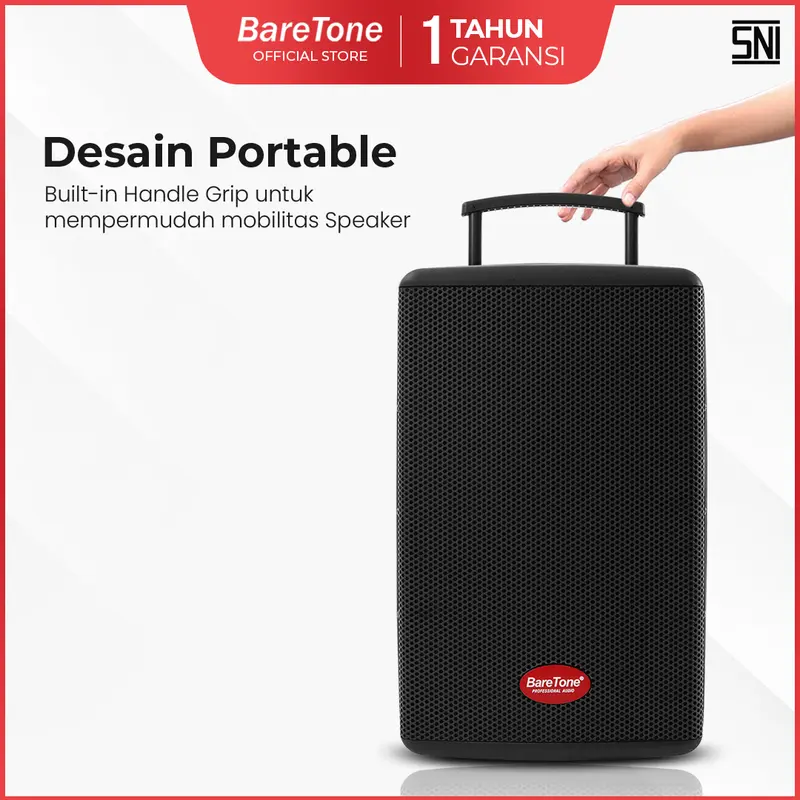 Speaker Portable BareTone MAX10HE Type 10Inch 5