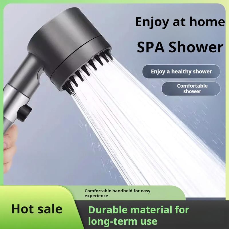 Đầu Vòi Hoa Sen Tăng Áp, Có Thể Điều Chỉnh Ba Tốc Độ, Chức Năng Mát Xa, Vòi Hoa Sen Phòng Tắm, Vòi Hoa Sen Mạnh Mẽ, Đầu Ra Nước Lớn, Giao Diện Thông Dụng Quốc Tế, [Thanh Toán Khi Nhận Hàng]