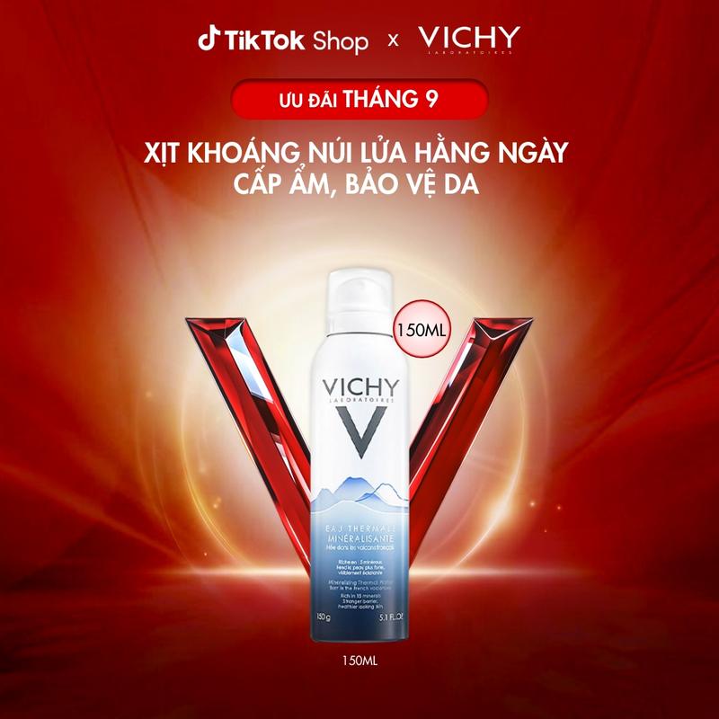 Nước khoáng dưỡng da Vichy Mineralizing Thermal Water 150ml
