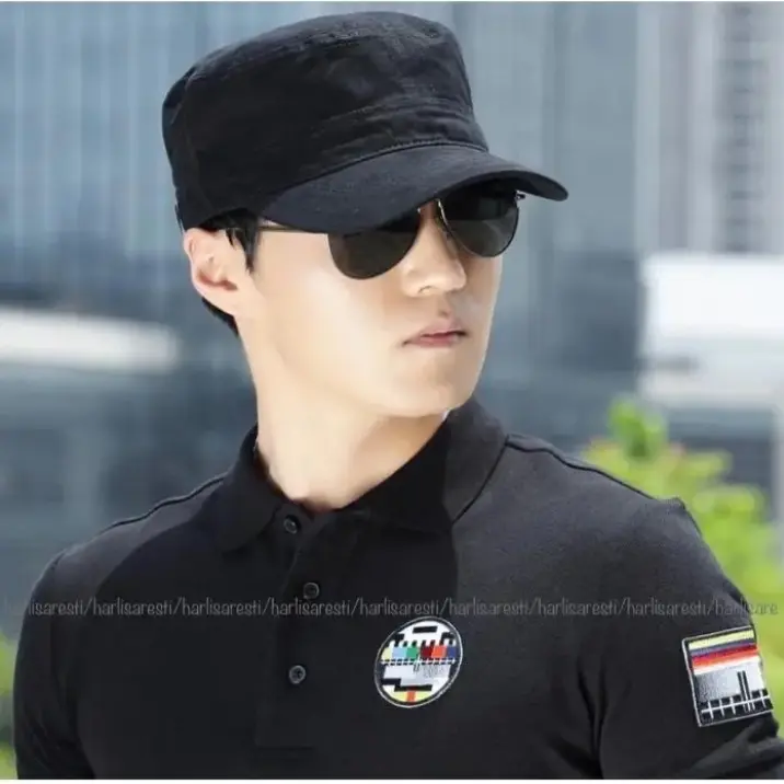 topi kulit pria terbaru dan termurah hanya di toko kita Baseball 6
