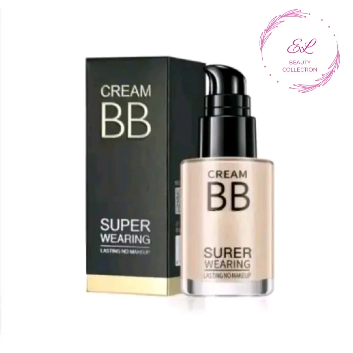 EBC~ BB Cream Foundation Super Wearing Makeup Waterproof 30Ml