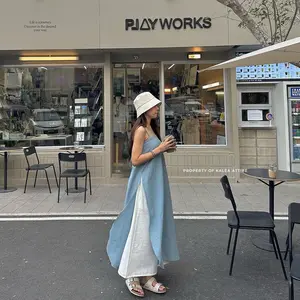 Florence Dress Set by Kalea attire | Setelan Wanita dress dan skirt | One set Dress Skirt Rok Maxi dress Set Rok Highwaist | dress pantai