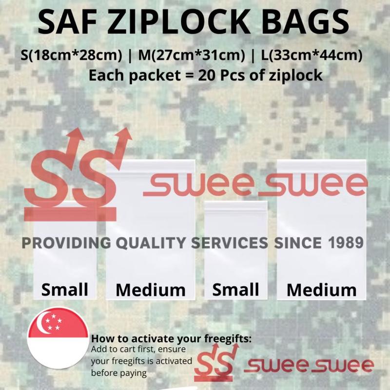 Product Introduction of CHEAPEST & READYSTOCK SAF ZIPLOCK BAGS FOR EASYSTORAGE Emart fieldcamp 20