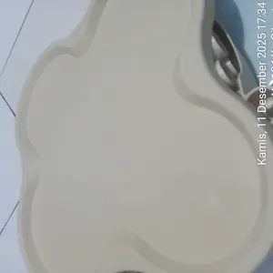 Meja Kopi Meja Kecil 2 Lapisan Meja Samping Kecil Sofa Table Rak Penyimpanan Teh Samping Tempat Tidur / Meja Kopi Penyimpanan Dua Lapis Sudut bundar Liberty