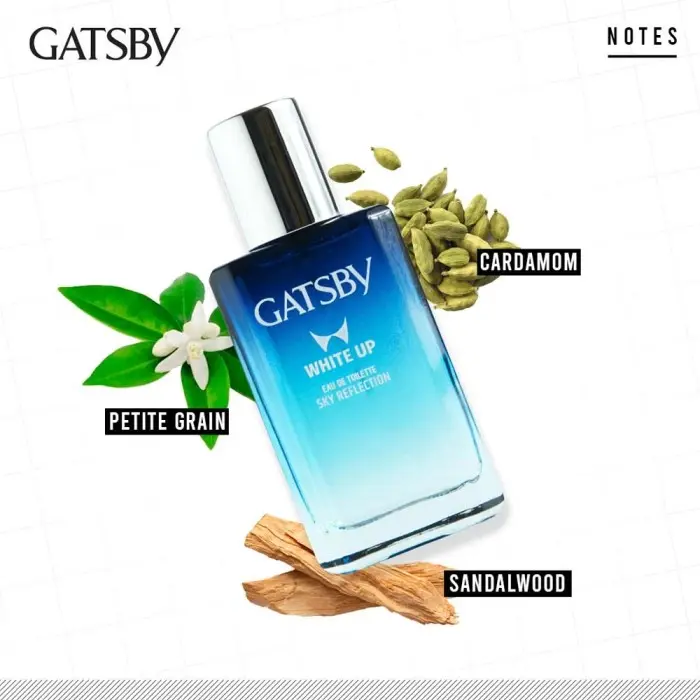 KIRIM AMAN GATSBY WHITE UP EAU DE TOILETTE SKY REFLECTION 50 ML 1