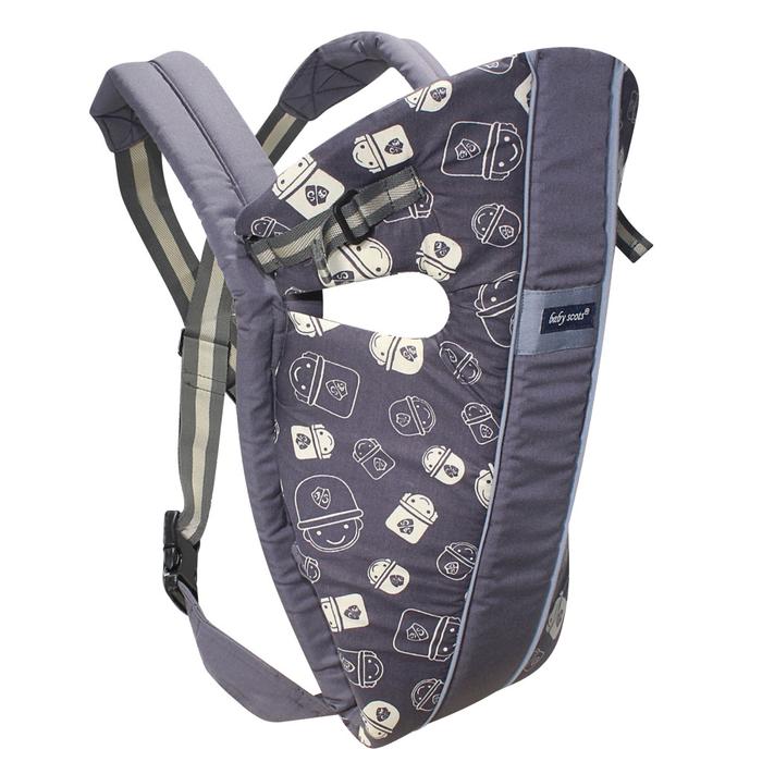 Gambar Baby Scots Gendongan Bayi Print Character - Baby Carrier BSG1301 - abu dari Babyscots Kab. Bandung 4 Tokopedia