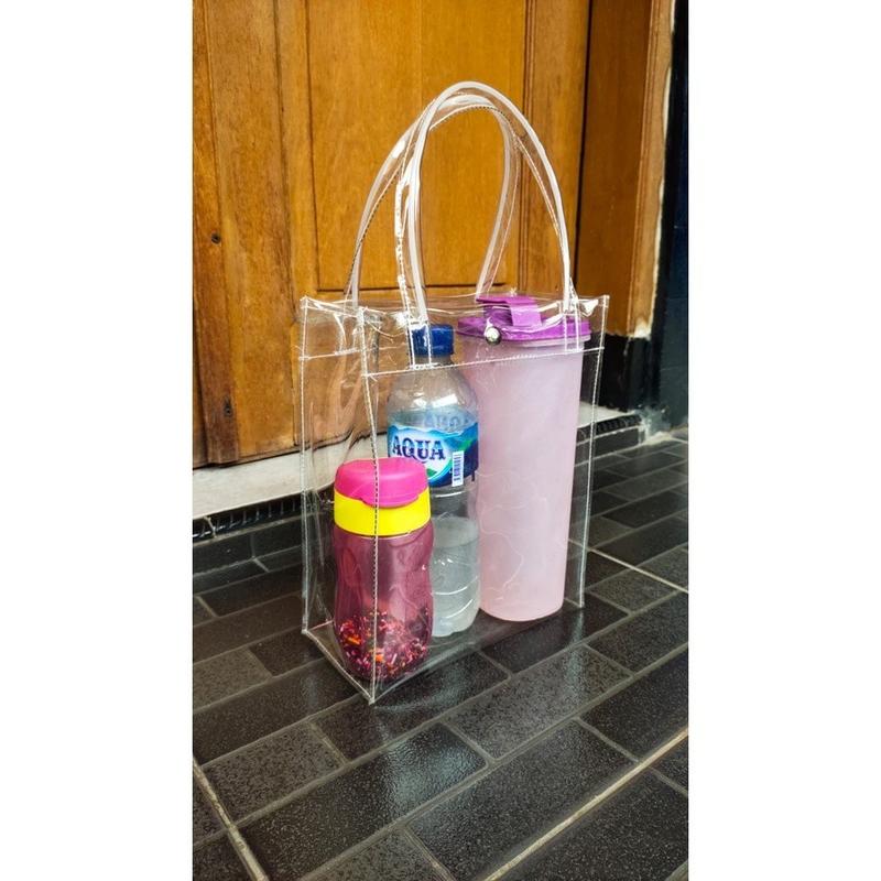 handbag mika pvc hampers murah dan lucu Kulit 1