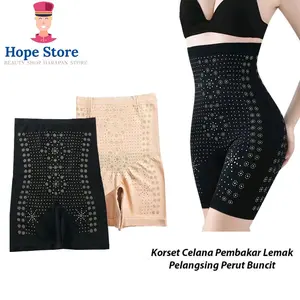 Hope store - Korset Celana Pelangsing Perut & Paha - Pembakar Lemak OlahRaga Wanita