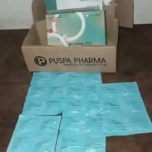Puspa D3 1000 - Vitamin D3 1000 IU - isi 30 soft capsule - Untuk Menjaga kesehatan Tulang - BPOM No. SD211328861 - Halal No. ID00410000241530921