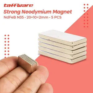 Neodymium Magnet NdFeB Cuboid N35 5 PCS - D22