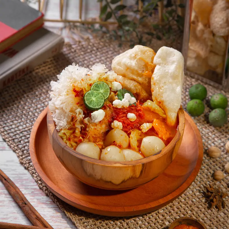 Nusaji - Paket Hemat Seblak Jamur Salju 1