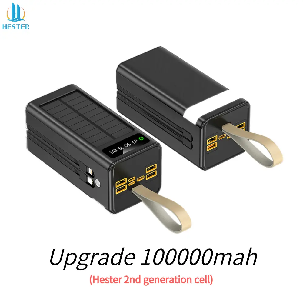 black upgrade 100000mah