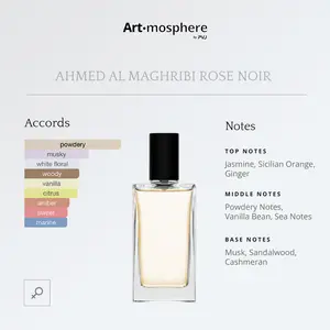 Rose Noir AL-M4GHRlBl Artmosphere Refill Parfum Tahan Seharian Premium Eksklusif