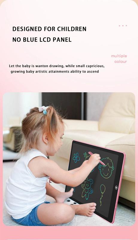 Product Introduction of 16 inch LCD Pad Writing Tablet Kid Friendly Writing Board Kids Drawing Pad Tablet LCD Writing Pad Portable Electronic Tablet Board Gift 21