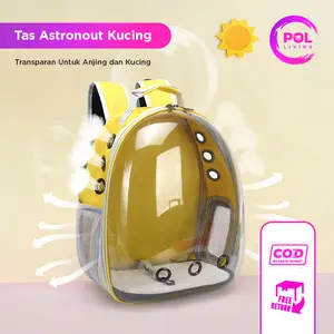 [POL] COD Tas Astronot Hewan Kucing Anjing | Tas Travelling Hewan | Tas Ransel Hewan