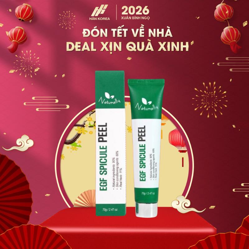 A11 - LIVETREAM - Tinh chất peel da vi tảo EGF Spicule Peel Naturally 70g