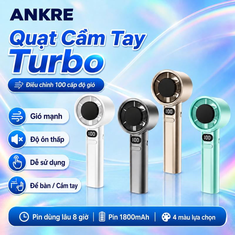 Quạt tay cầm tay M11 mới 120 cấp tốc độ cao usb mini ngoại trời di động không…