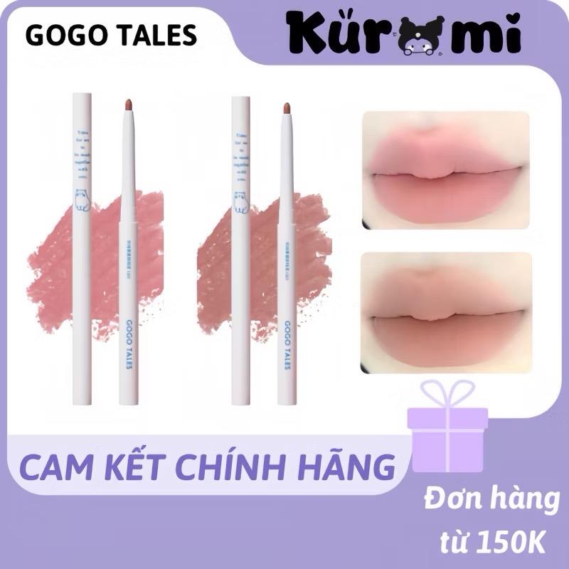 [Hàng mới về] Chì kẻ môi GOGO TALES viền môi 3D hack môi Velvet Fog Lipliner GT531 GOGO152 Son Mỹ Phẩm Cosmetic Women