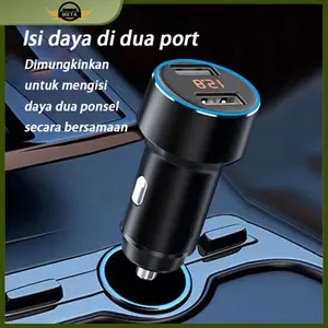 [Meta] Car Charger Colokan Mobil / 2 Port USB / 3.1A 12V-24V Output Car USB Chargers Adaptor Adapter Carger Batok