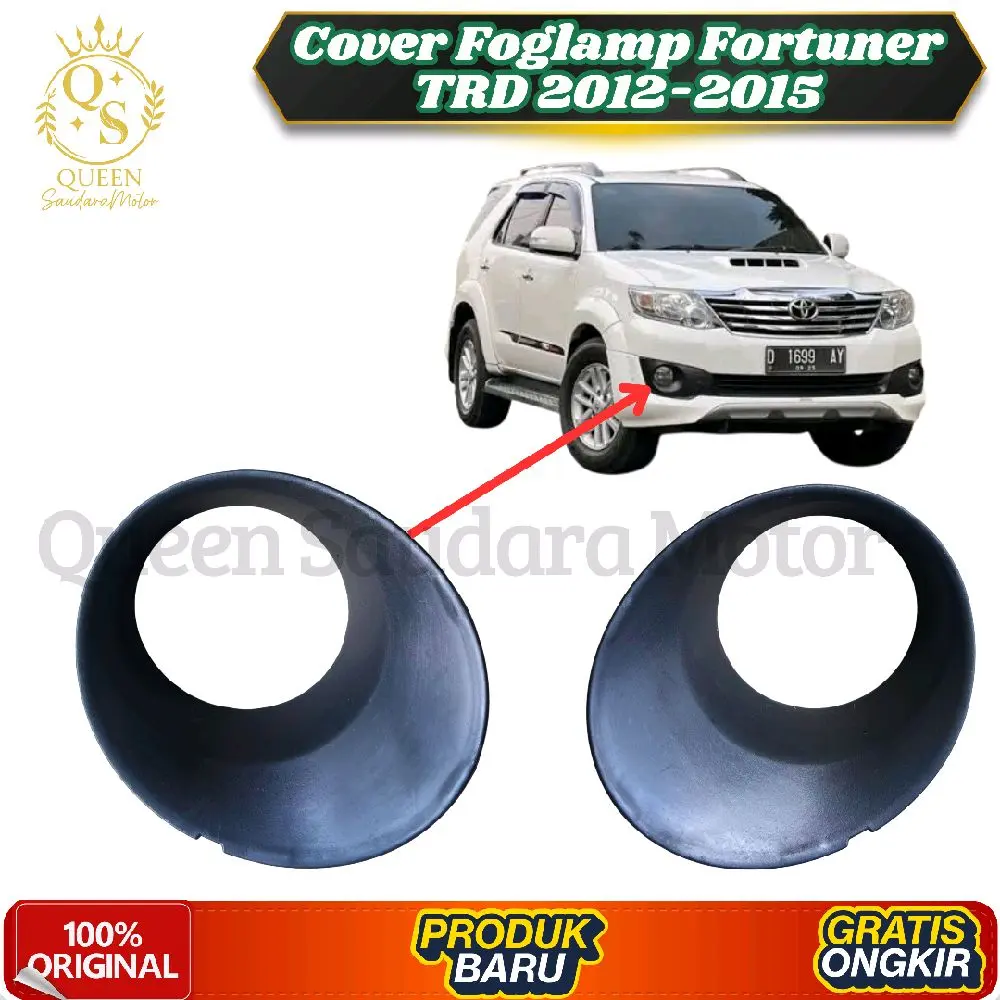 Cover Foglamp Fortuner TRD 2014 Original