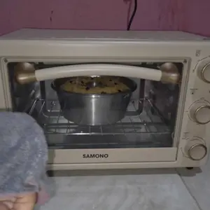 [Creator Exclusive] SAMONO Elektrik Oven 600 Watt Kapasitas 23 Liter 3 Knob Control Warna Pastel Garansi Resmi 1 Tahun [SW-EOG23]