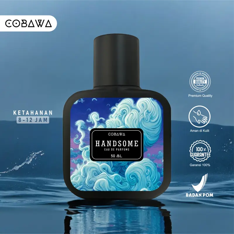 Cobawa Parfum Handsome Eau De Parfume 50 ml Cowok Perfume Tubuh Pria Wangi 2