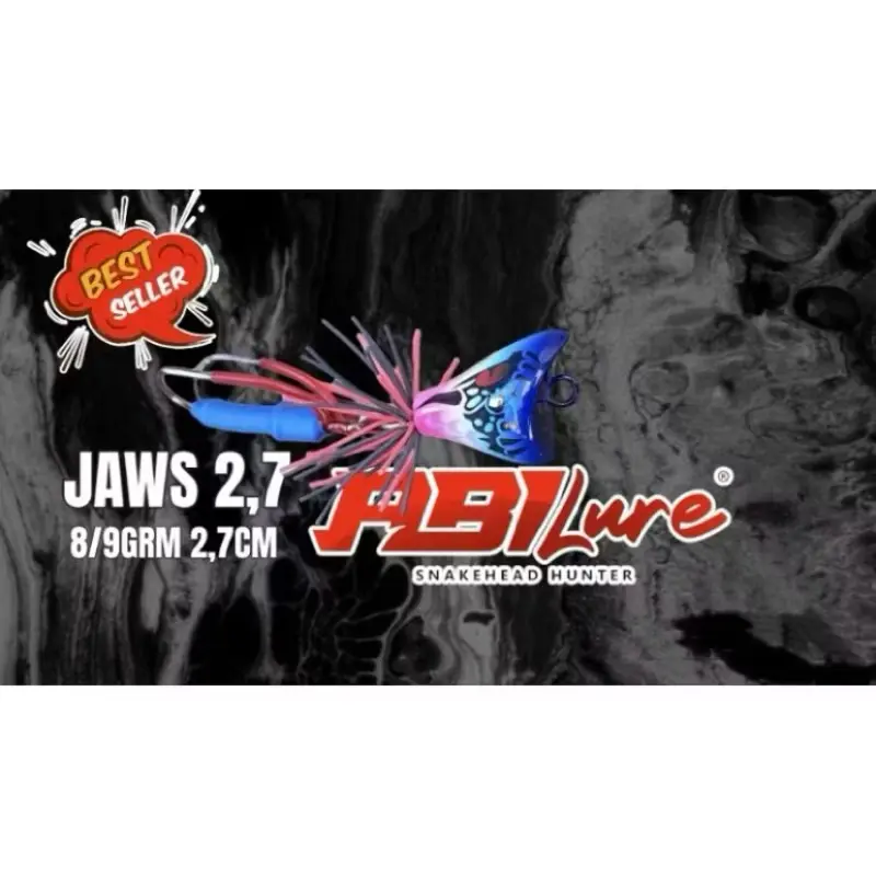 JAWS FROG MINI BY ABI LURE UMPAN CASTING GABUS DAN IKAN TOMAN 1