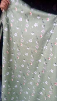 Product Review of Tiffany | Mukena Traveling Dewasa Mini Pouch Katun Motif Bunga 2in1 Muslim Panjang from m** l**a 0