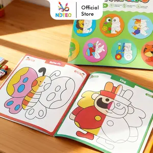 Buku Mewarnai Anak Jumbo Fun Painting / Coloring Book Edukasi BU-1114