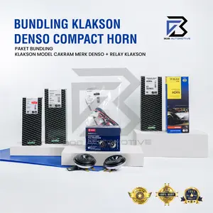 Klakson Keong Mobil Motor DENSO Disc Standard Kabel Relay Set Klakson 12v
