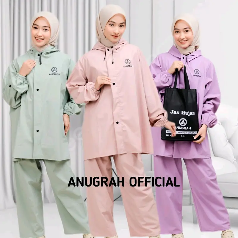 JAS HUJAN PRIA WANITA ANTI REMBES PVC 0,25 BY ANUGRAH 0