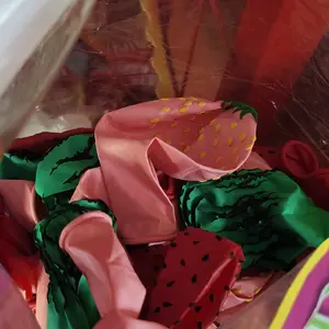 Balon Latex Motif Strawberry Semangka 12 Inch 100 Pcs MURAH