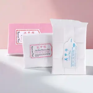 1000Pcs Kapas Kuku Tanpa Serat dan kapas kuku Serat Kapas Nail Art