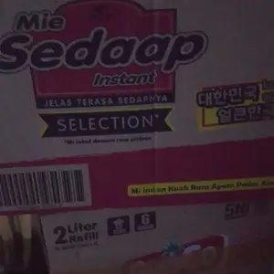 Mie Sedaap goreng/ kuah Kartonan