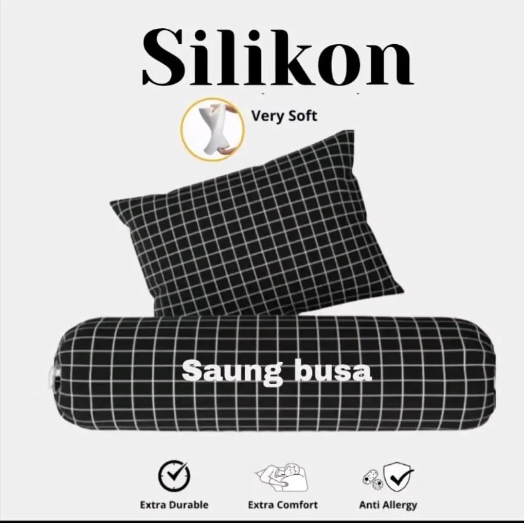【PROMO HARI INI】BANTAL+GULING SET BANTAL HOTEL EMPUK LEMBUT UDAH SAMA SARUNGNYA PAKET MURAH