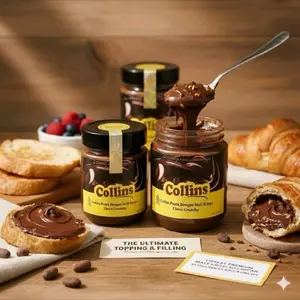 Collins Choco Crunchy 200gram ( repack botol)